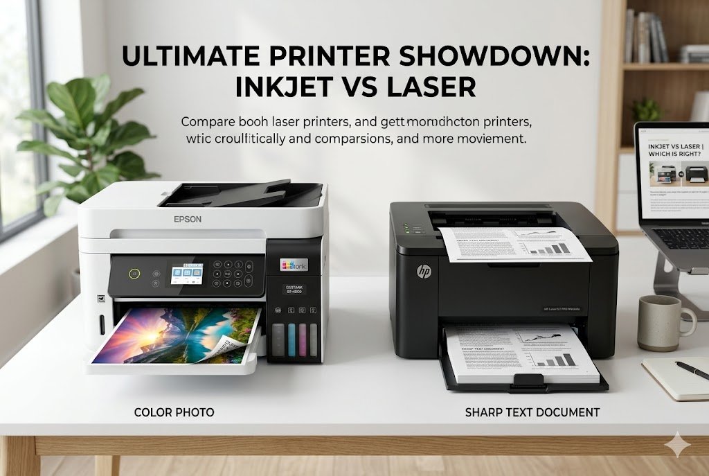 Inkjet vs Laser